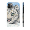 Snow Leopard Ii Watercolor Art Case Mate Tough Phone Cases Iphone 11 Pro