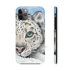 Snow Leopard Ii Watercolor Art Case Mate Tough Phone Cases Iphone 11 Pro Max