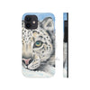 Snow Leopard Ii Watercolor Art Case Mate Tough Phone Cases Iphone 12 Mini