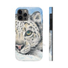 Snow Leopard Ii Watercolor Art Case Mate Tough Phone Cases Iphone 12 Pro