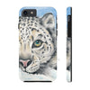 Snow Leopard Ii Watercolor Art Case Mate Tough Phone Cases Iphone 7 8 Se