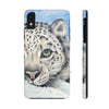 Snow Leopard Ii Watercolor Art Case Mate Tough Phone Cases Iphone Xr