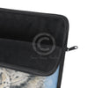 Snow Leopard Watercolor Art Laptop Sleeve