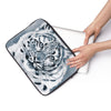 Snow Leopard Watercolor Ink Art Laptop Sleeve