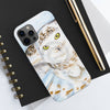Snowy White Owl Flying Watercolor Art Case Mate Tough Phone Cases
