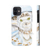 Snowy White Owl Flying Watercolor Art Case Mate Tough Phone Cases Iphone 12