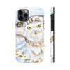 Snowy White Owl Flying Watercolor Art Case Mate Tough Phone Cases Iphone 12 Pro