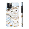 Snowy White Owl Flying Watercolor Art Case Mate Tough Phone Cases Iphone 12 Pro Max