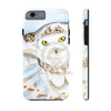 Snowy White Owl Flying Watercolor Art Case Mate Tough Phone Cases Iphone 6/6S