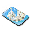 Spotted Seahorse Watercolor Laptop Sleeve