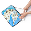 Spotted Seahorse Watercolor Laptop Sleeve