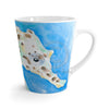 Spotted Seahorse Watercolor Latte Mug Mug
