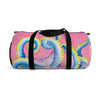 Stained Glass Pink Octopus Duffle Bag Bags
