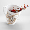 Stretching Bengal Cat Watercolor White Latte Mug Mug