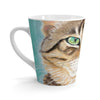Tabby Cat Cattitude Latte Mug 12Oz Mug