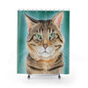 Tabby Cat Grumpster Shower Curtain 71 X 74 Home Decor