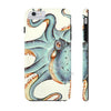 Teal Eggshell Ink Octopus Exotic Case Mate Tough Phone Cases Iphone 6/6S Plus