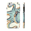 Teal Eggshell Ink Octopus Exotic Case Mate Tough Phone Cases Iphone 6/6S Plus
