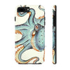 Teal Eggshell Ink Octopus Exotic Case Mate Tough Phone Cases Iphone 7 Plus 8