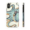 Teal Eggshell Ink Octopus Exotic Case Mate Tough Phone Cases Iphone X