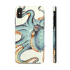 Teal Eggshell Ink Octopus Exotic Case Mate Tough Phone Cases Iphone Xs Max