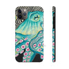 Teal Funky Octopus Ink Case Mate Tough Phone Cases Iphone 11 Pro Max