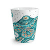 Teal Green Octopus Bubbles And Sea Art Latte Mug Mug