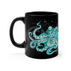 Teal Green Octopus Bubbles And Sea Art Mug 11Oz Mug