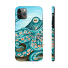 Teal Green Octopus Bubbles And The Sea Art Mate Tough Phone Cases Iphone 11 Pro Max Case