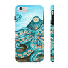 Teal Green Octopus Bubbles And The Sea Art Mate Tough Phone Cases Iphone 6/6S Plus Case