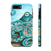 Teal Green Octopus Bubbles And The Sea Art Mate Tough Phone Cases Iphone 7 Plus 8 Case