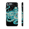 Teal Green Octopus Bubbles And The Sea Black Art Mate Tough Phone Cases Iphone 6/6S Case