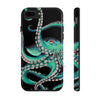 Teal Octopus Black Case Mate Tough Phone Cases Iphone 7 8
