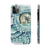 Teal Octopus Compass Vintage Map Case Mate Tough Phone Cases Iphone 11 Pro Max
