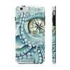 Teal Octopus Compass Vintage Map Case Mate Tough Phone Cases Iphone 6/6S Plus