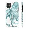 Teal Octopus Dance Ink Art Case Mate Tough Phone Cases Iphone 11