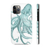 Teal Octopus Dance Ink Art Case Mate Tough Phone Cases Iphone 11 Pro