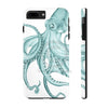 Teal Octopus Dance Ink Art Case Mate Tough Phone Cases Iphone 7 Plus 8