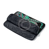 Teal Octopus Tentacles Black Watercolor Art Laptop Sleeve