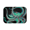 Teal Octopus Tentacles Dance Bath Mat Small 24X17 Home Decor