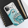 Teal Octopus Vintage Chic Case Mate Tough Phone