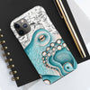 Teal Octopus Vintage Chic Case Mate Tough Phone