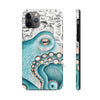 Teal Octopus Vintage Chic Case Mate Tough Phone Iphone 11 Pro Max