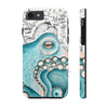Teal Octopus Vintage Chic Case Mate Tough Phone Iphone 7 8