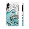 Teal Octopus Vintage Chic Case Mate Tough Phone Iphone Xr