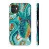 Teal Octopus Vintage Map Case Mate Tough Phone Cases Iphone 11