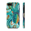 Teal Octopus Vintage Map Case Mate Tough Phone Cases Iphone 7 8