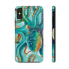 Teal Octopus Vintage Map Case Mate Tough Phone Cases Iphone Xs