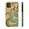 Teal Tentacles Octopus Beige Ink Art Case Mate Tough Phone Cases Iphone 11