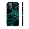Teal Tentacles Octopus Black Ink Art Case Mate Tough Phone Cases Iphone 11 Pro